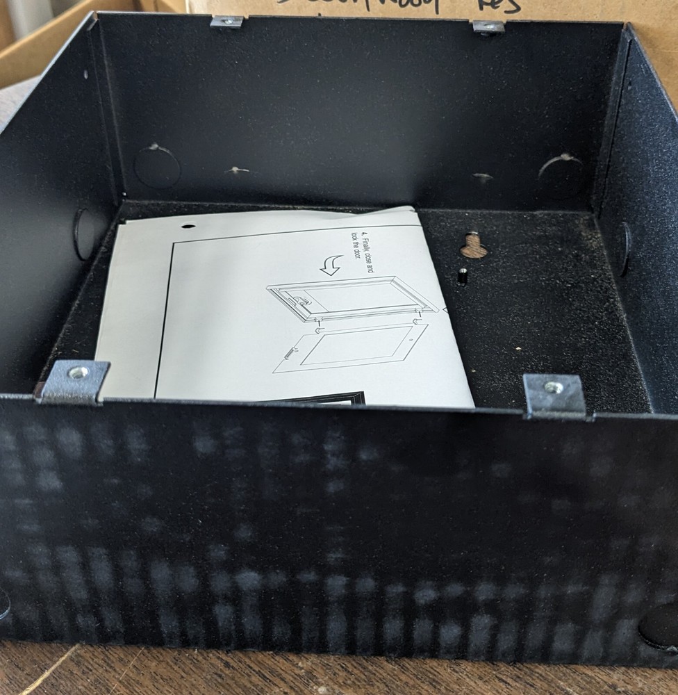 NOTIFIER ABF-2DB - Annunciator Flush Box without Glass Door