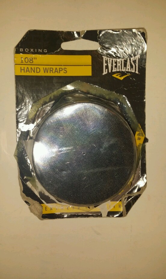 Everlast 108" Boxing Handwraps-Black