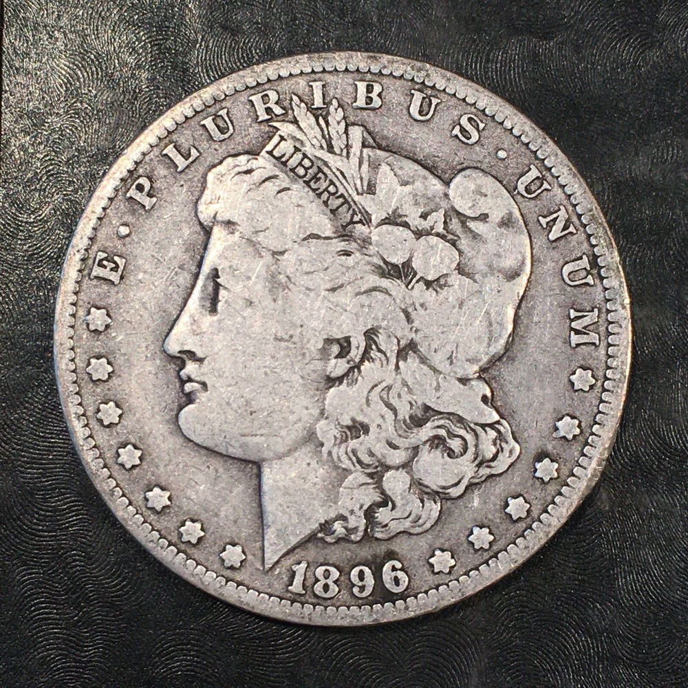 1896-O Morgan Silver Dollar - High Quality Scans #i544