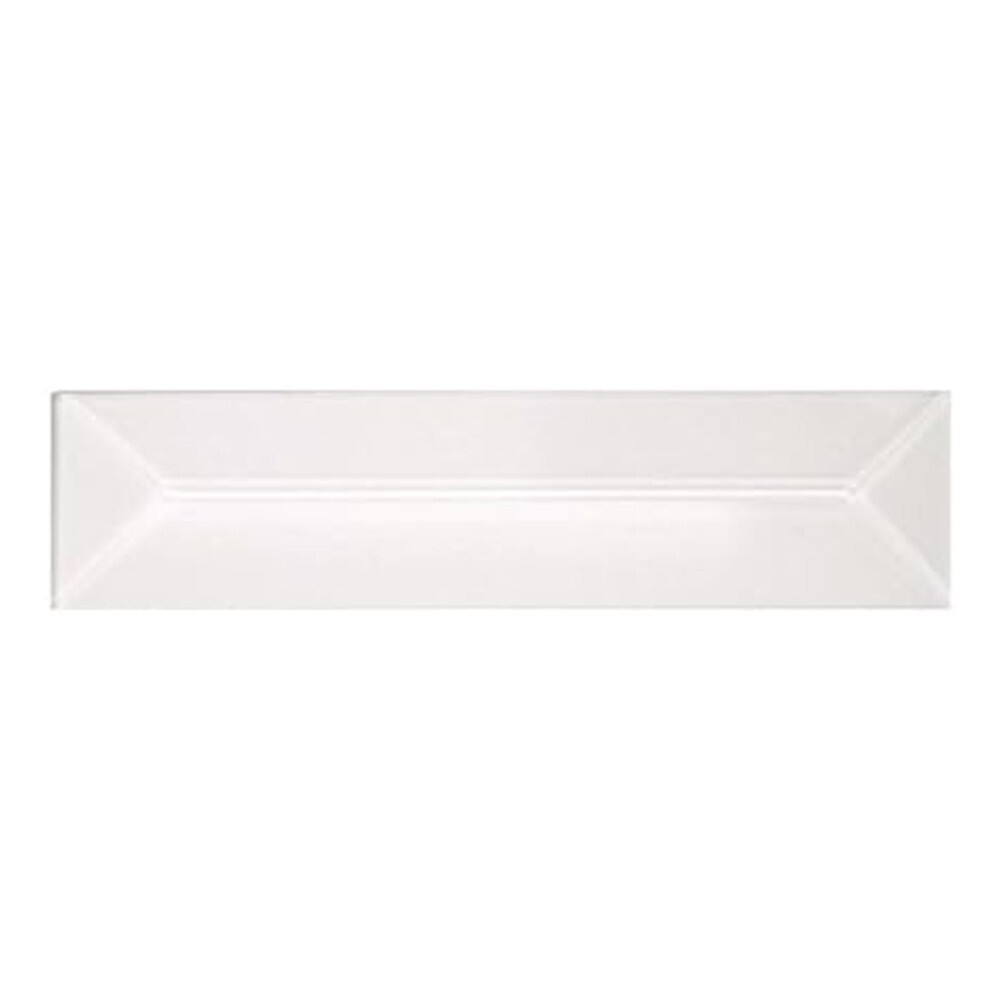3/4"x4" Clear Peaked Rectangle Glass Bevel 10Pack