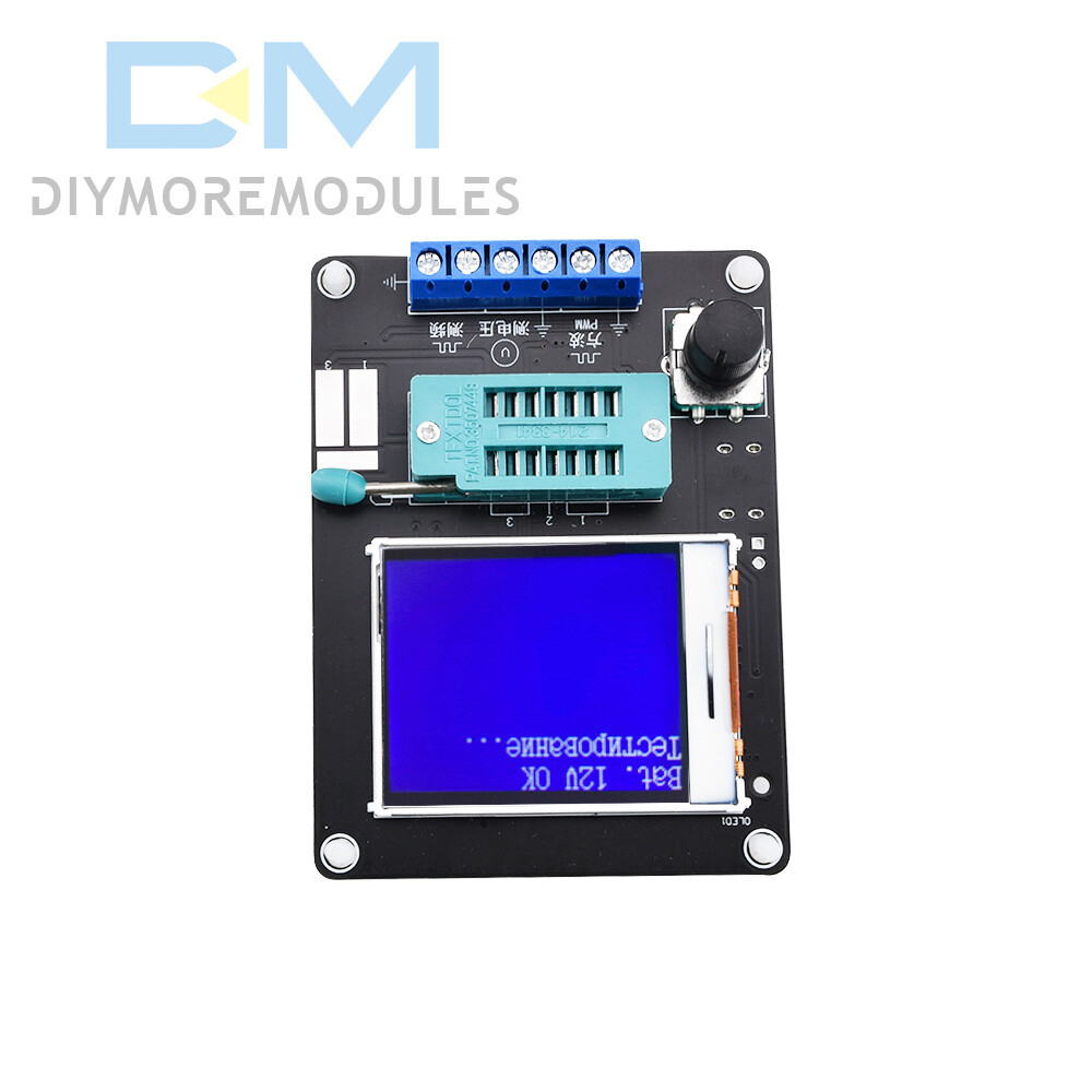 GM328A Transistor Tester Diode Capacitance Inductance ESR Volt Frequency Meter