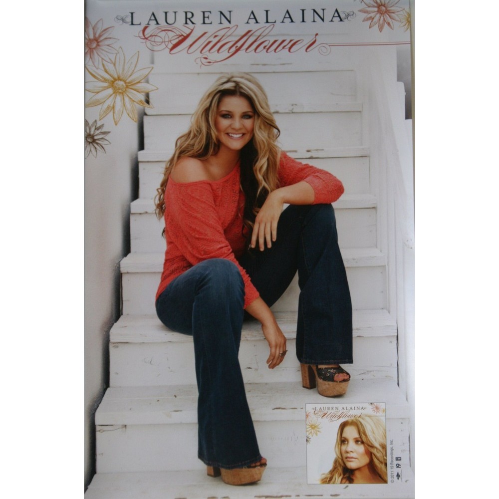 Lauren Alaina Wildflower Cd Released Poster 11x17