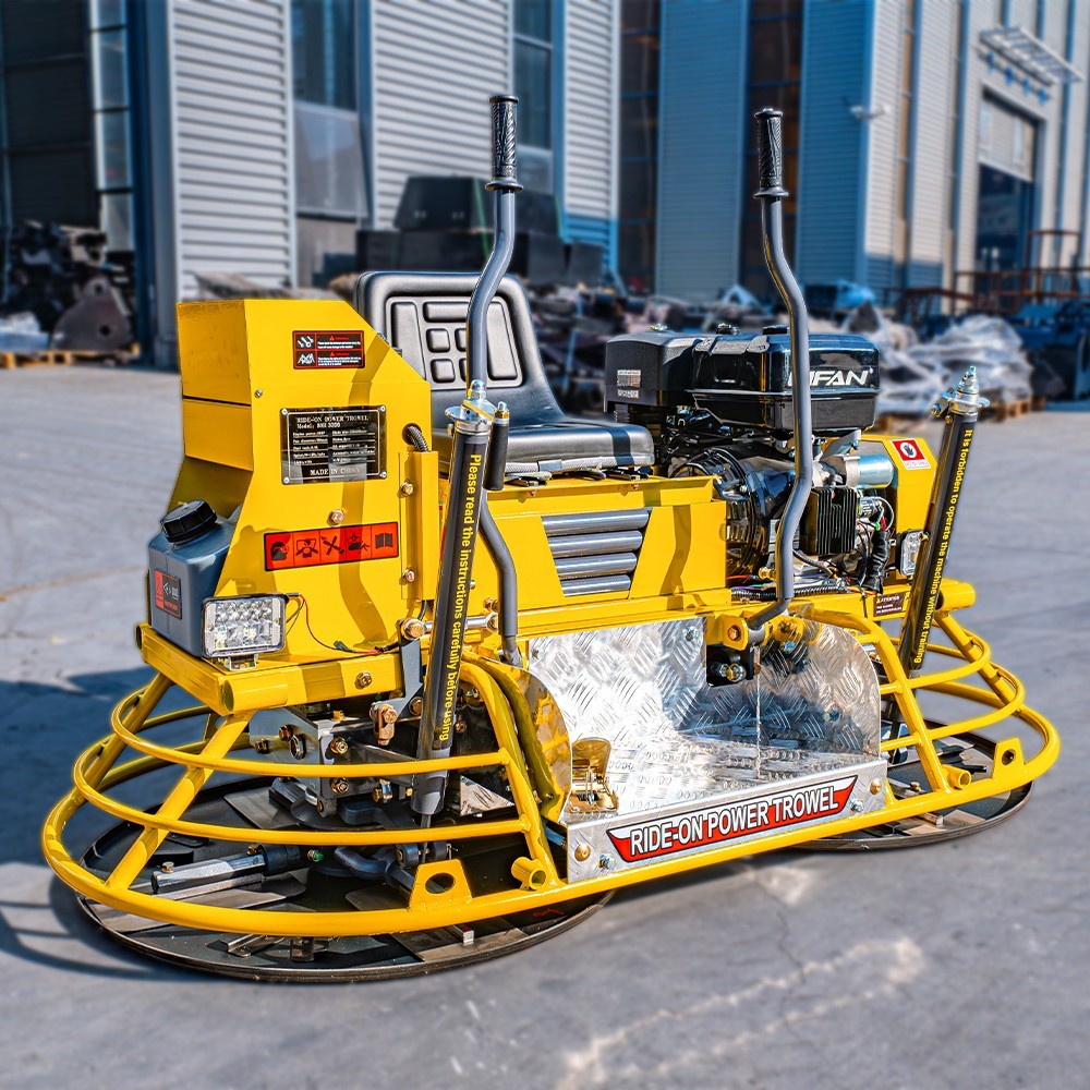 Ride-on Trowel Machine Concrete Road Surface Finisher, New