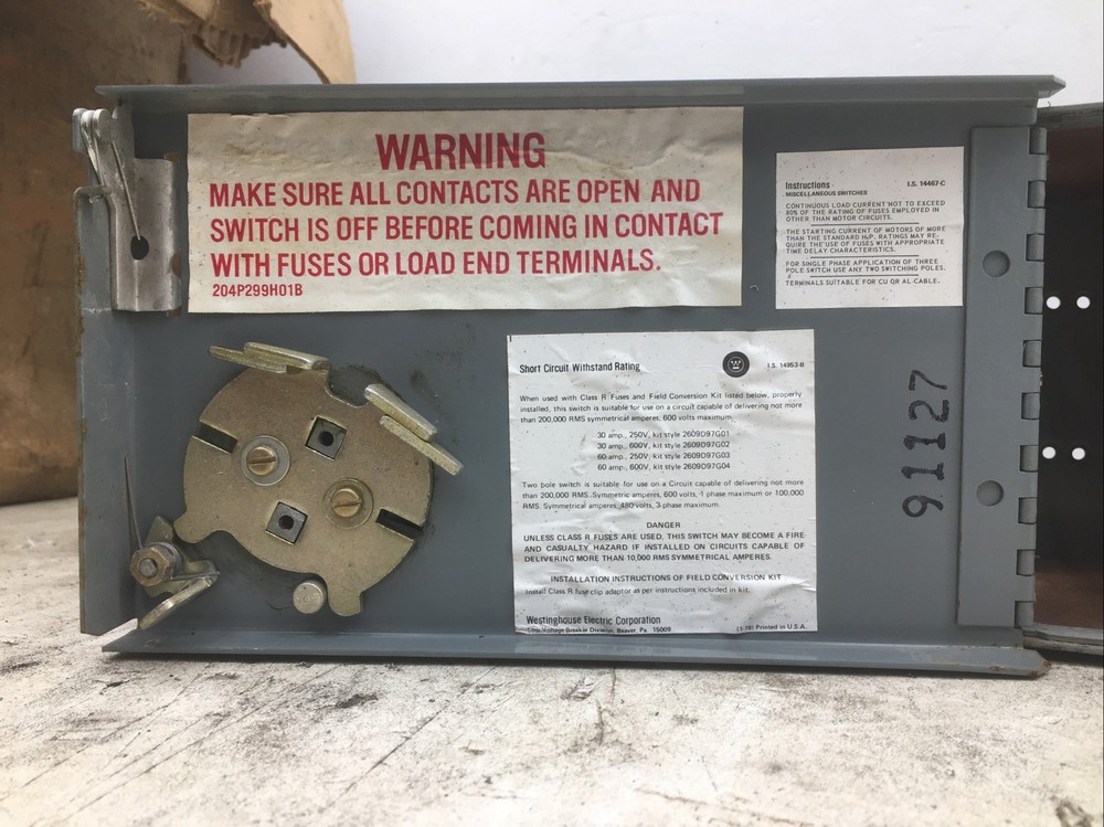 Westinghouse FDPT3222R Panel Board Switch (Used)