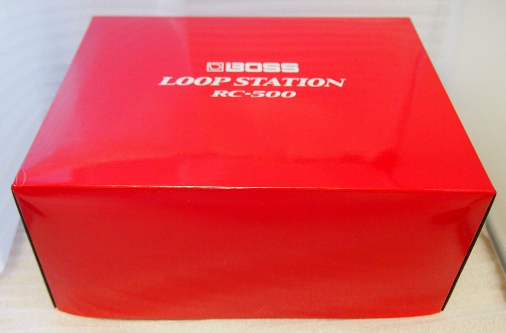 BOSS RC-500 Loop Station Looper Sequencer Effect Pedal Numerous Rhythm Patterns