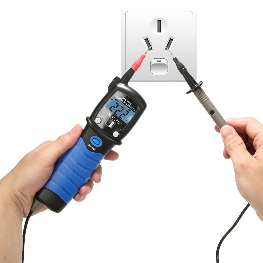 BTMETER Digital Multimeter Pen Type Meter DC AC Voltage Continuity Tester Diode