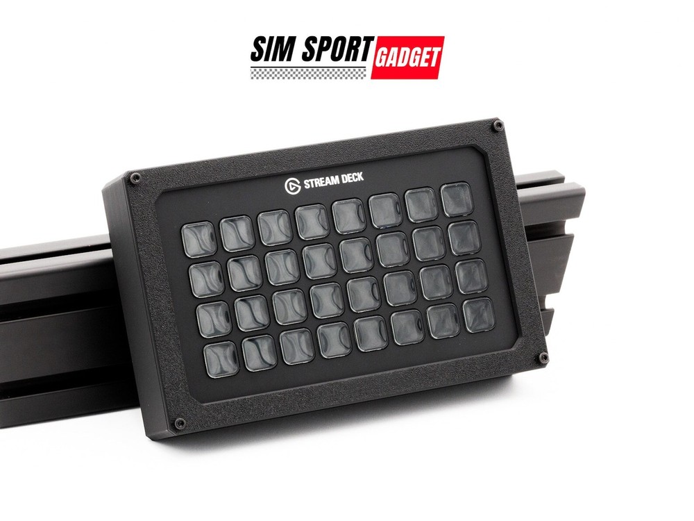 Stream Deck XL Enclosure with Adjustable Mount for Profile Sim Racing | Flight R
