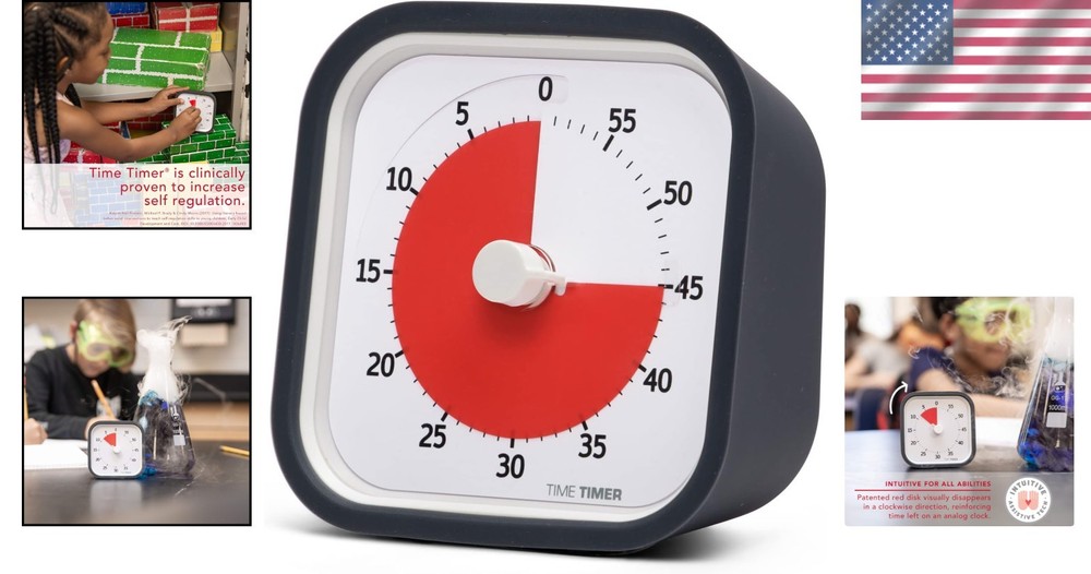 Time Timer MOD: 60 Minute Visual Countdown Clock