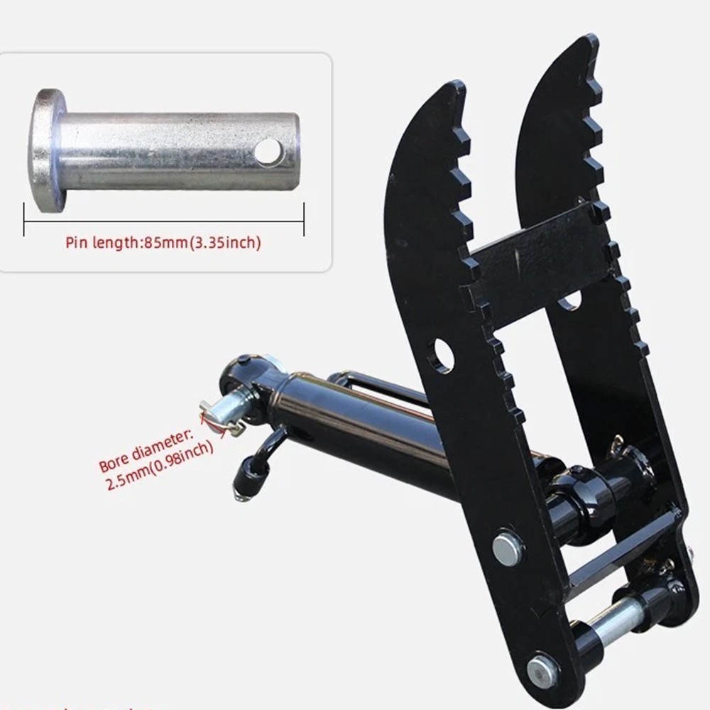 Hydraulic Thumb Clip Attachment Fits for 1-1.5Ton Mini Excavator Free Shipping