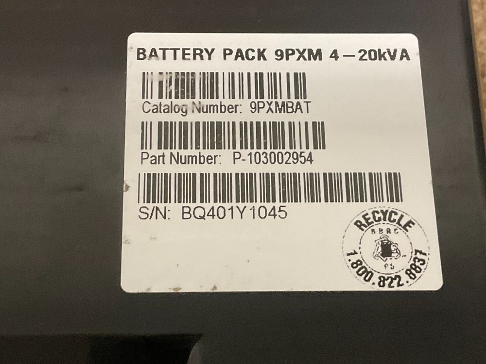Eaton 9PXM Extended Battery Module External Battery Pack 9PXMBAT ✅❤️️✅❤️️