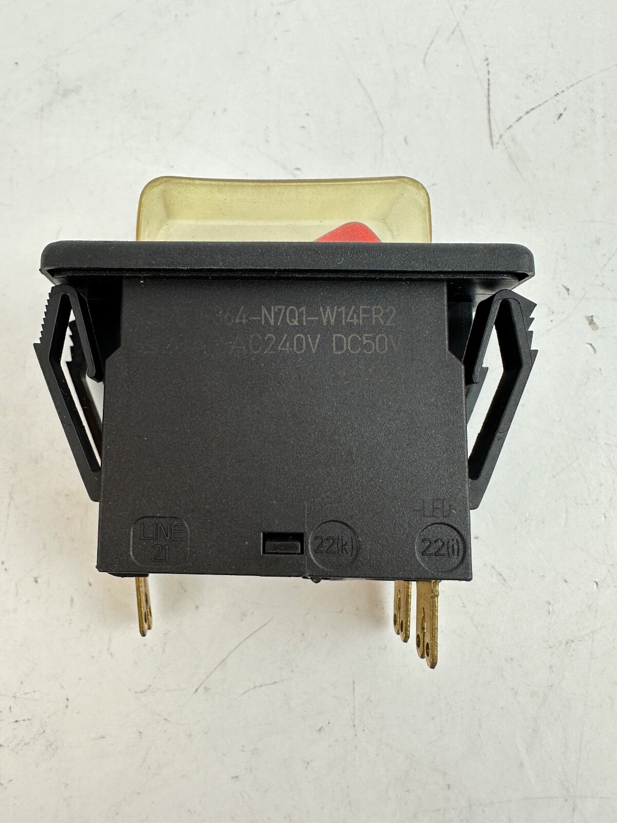 Tornado OEM Part # 18216 Switch Rocker S.P.S.T. 24Vdc(Lighted) Ez