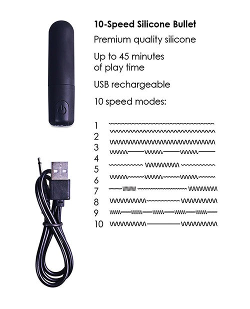 Shots Ouch Vibrating Strap On Hipster - Black M/L