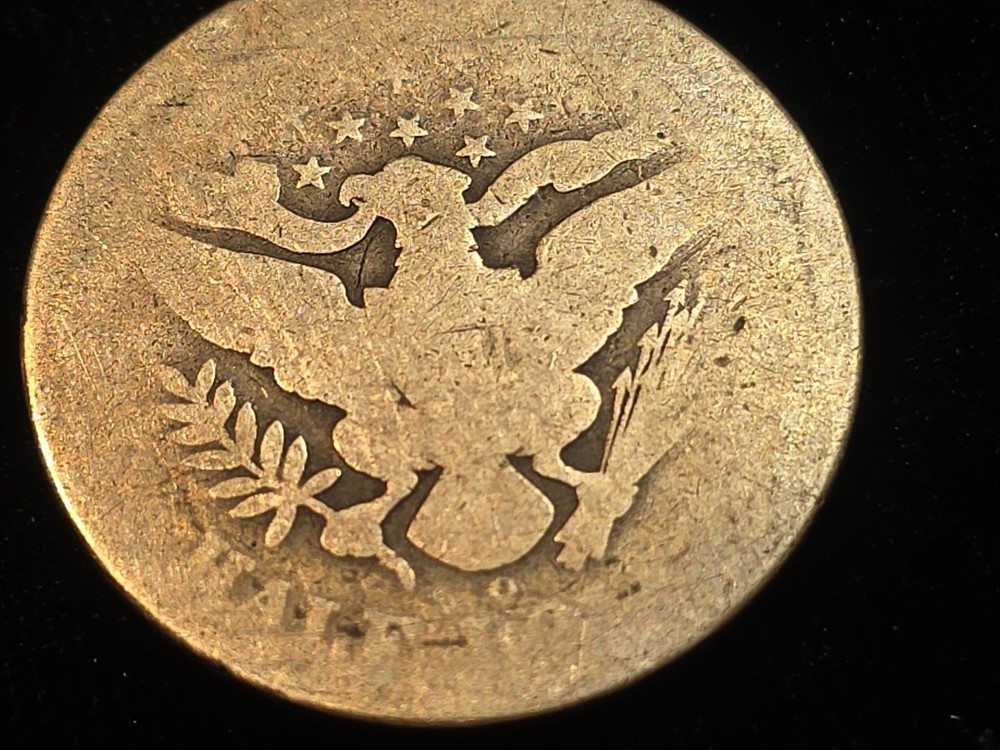 1898 O US Barber half dollar 90% Silver Circulated