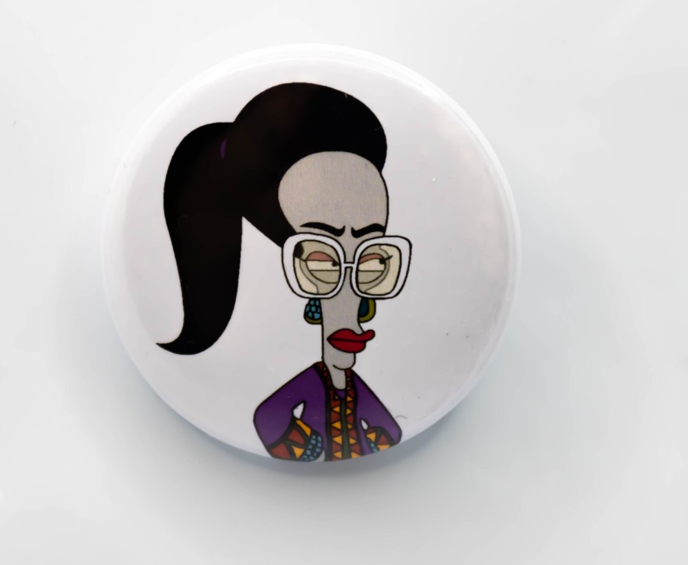 Roger the Alien Persona Button set