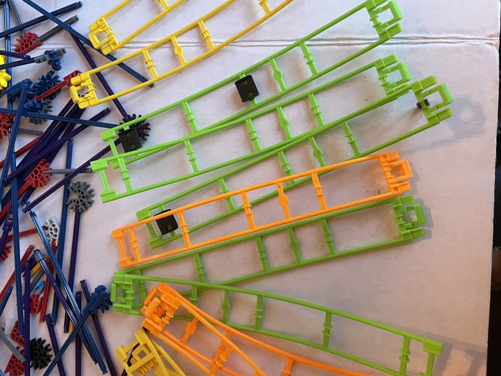K’nex Building Set Replacement / Extra Pieces Connectors Tracks Rods