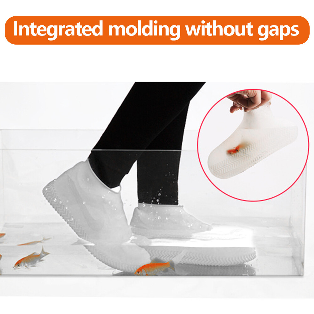 Anti-Slip Silicone Rain Shoe Covers Reusable Waterproof Shoes Cover Protector US