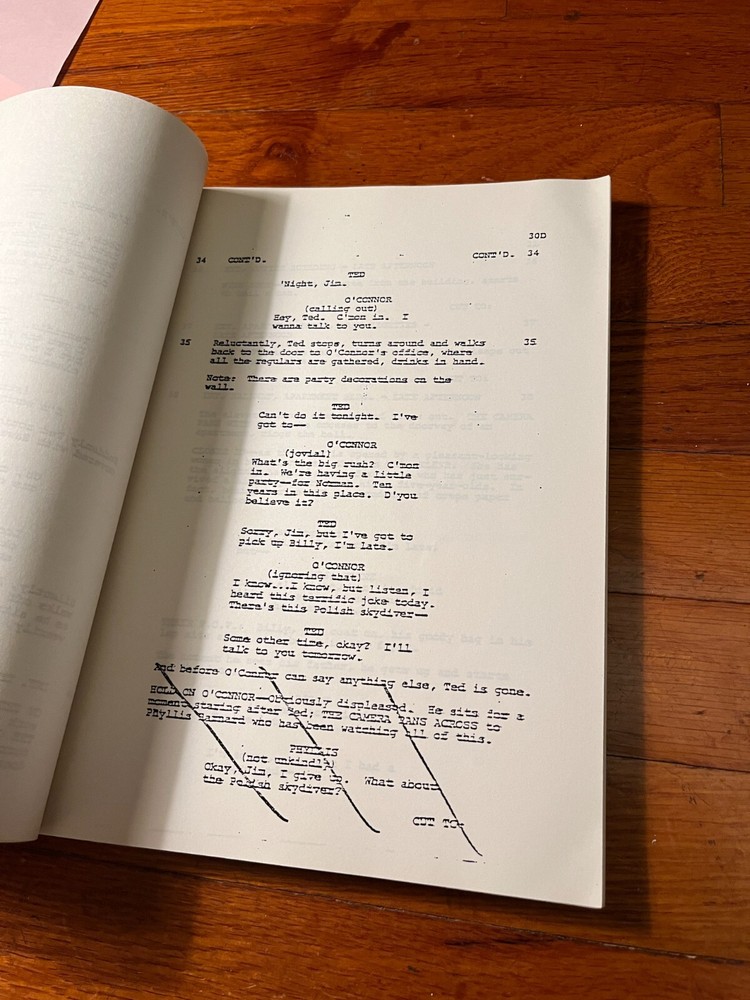 KRAMER VS KRAMER Original Script 1978 4th Draft Dustin Hoffman Meryl Streep