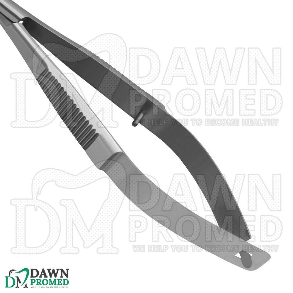 Micro Iris Scissors 4.5" Angled Sharp Blades Ophthalmic & Lab Instruments