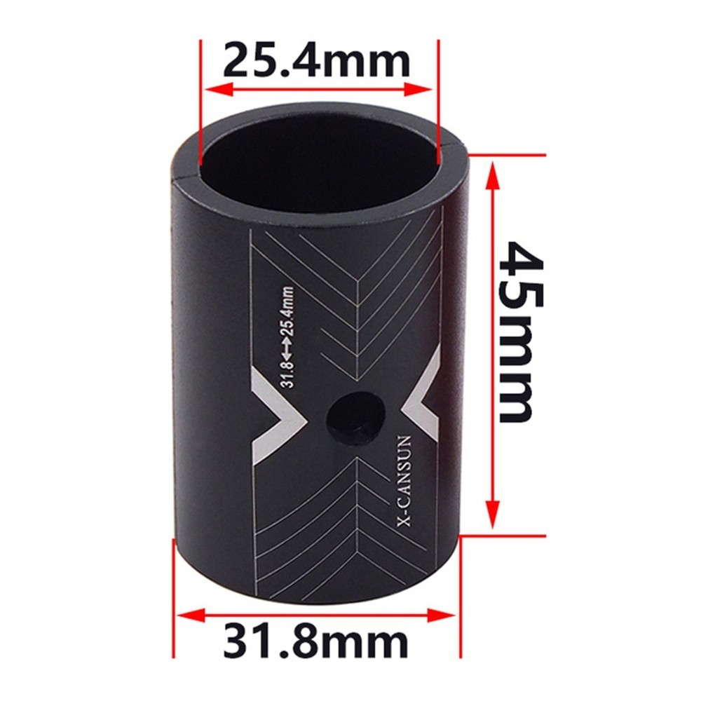 Lightweight Bike Handlebar Reducing Bushing Sleeve Easy Replacement for Stem