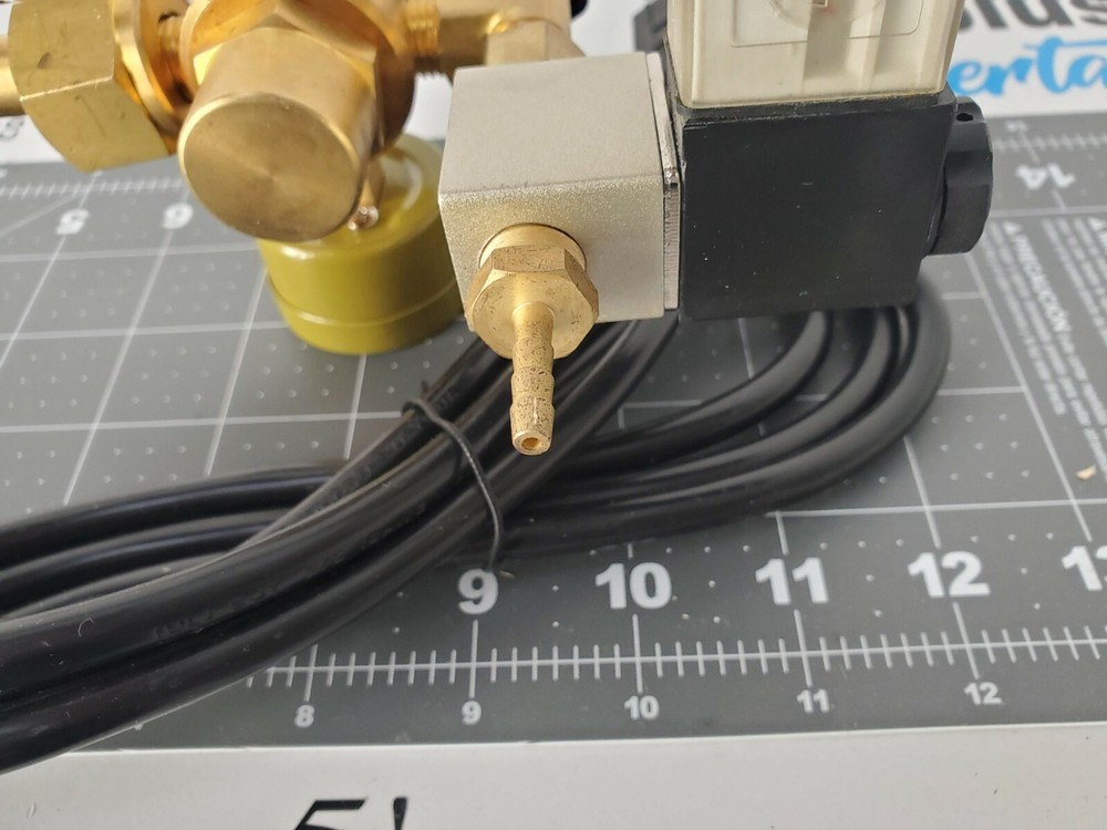 Vivosun Hydroponics Co2 Regulator Emitter System With Solenoid Valve Flowmeter