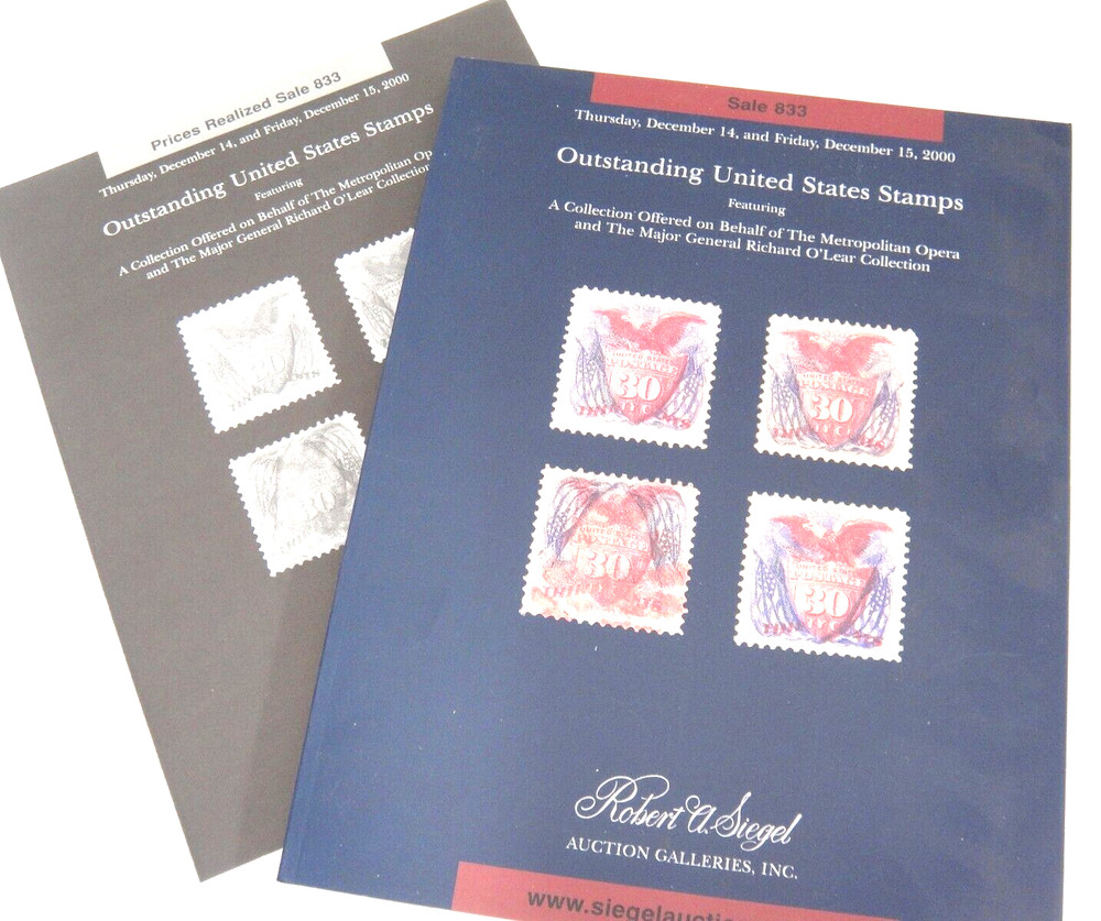 Siegel Auction Catalog 2000 w Prices Realized Pan American Inverts Jenny