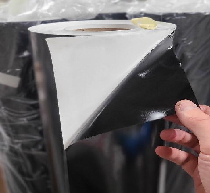 Black Color Sign Vinyl Cut Calendar Self-Adhesive (Like Oracal 651) 5-year Rolls