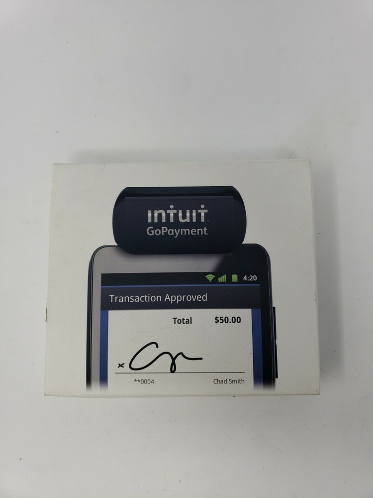 Intuit GoPayment Card Scanner Quickbooks POS