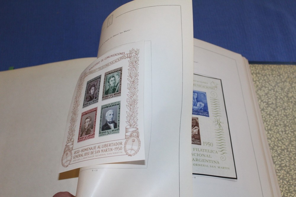 Argentina Fila Delia Specialty Album Binder BlueLakeStamps Nice! GREAT ALBUM!