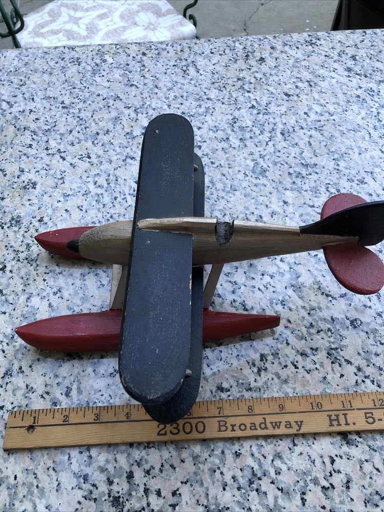 VintageProp Airplane Model Wood
