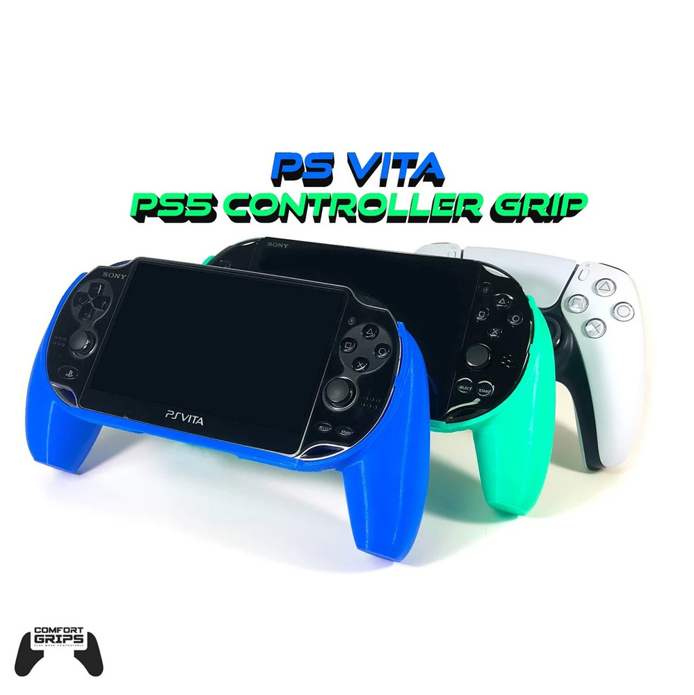 PS Vita Comfort Grip PS5 Controller Handles - 3D Printed