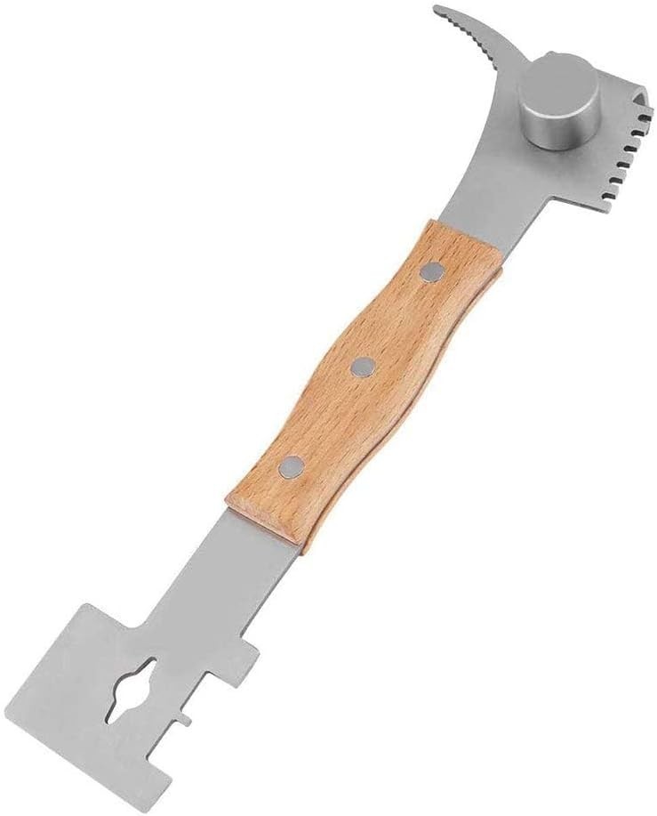 Compact 10.6-Inch Multi-Functional Hive Tool - The Ultimate Beekeeping Solution