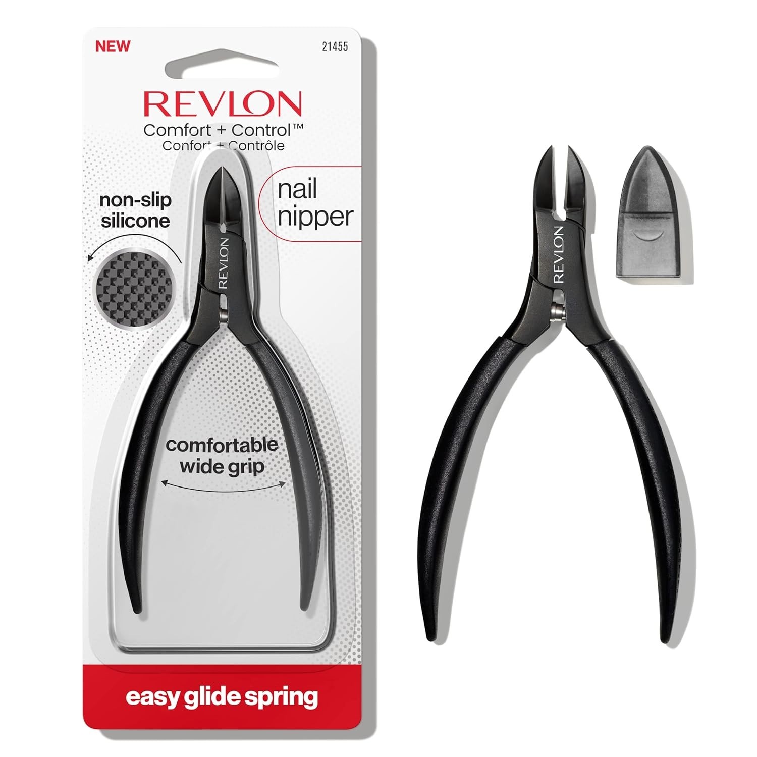 2 PK - Revlon Comfort Control Nail Nipper & Lash Curler Set