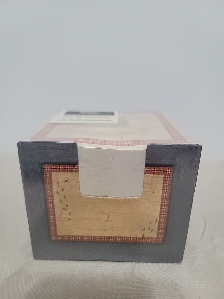 Martin Designs Personal Note Cube Over 400 Printed Sheets With Roosters 2003