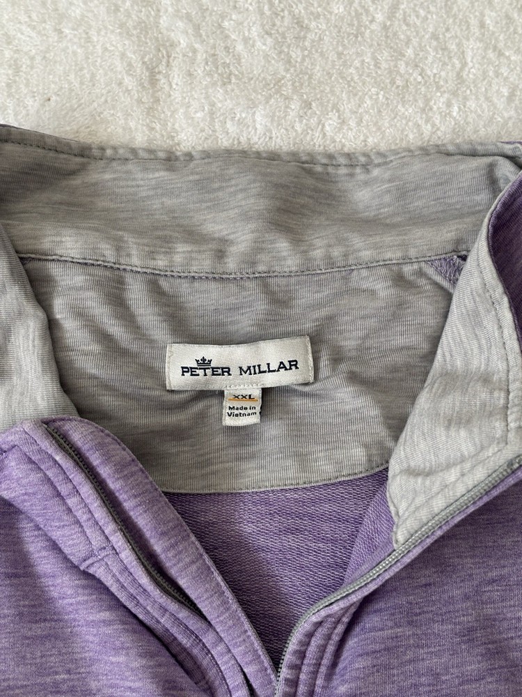 Ghost Tree Old Macdonald Golf Course Peter Millar Quarter Zip Pullover Size XXL