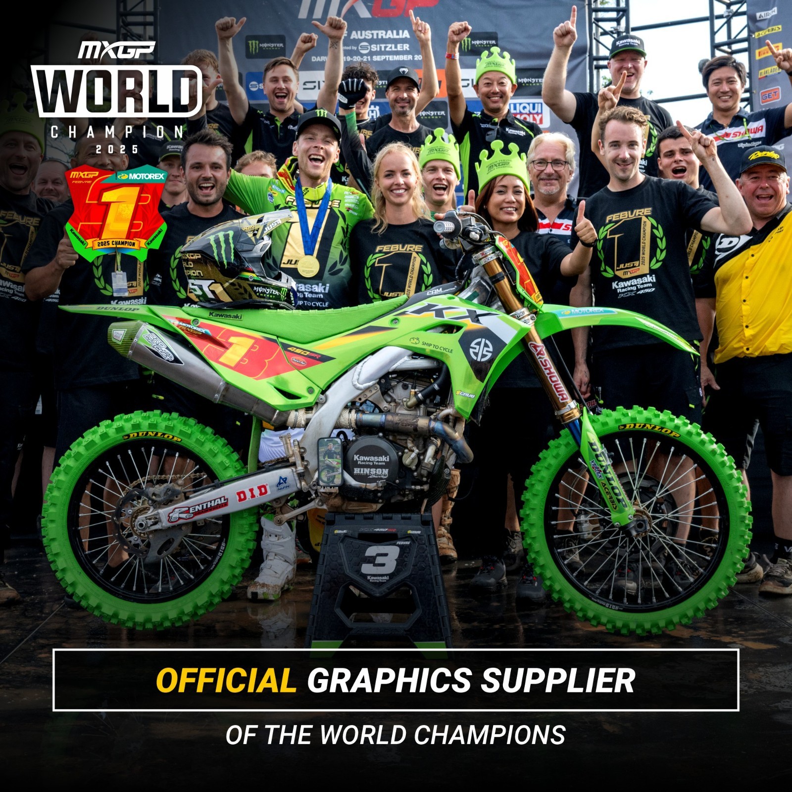 Suzuki DR-Z4S DR-Z4SM 2025 2026 DRZ 4 S SM Graphics decals stickers