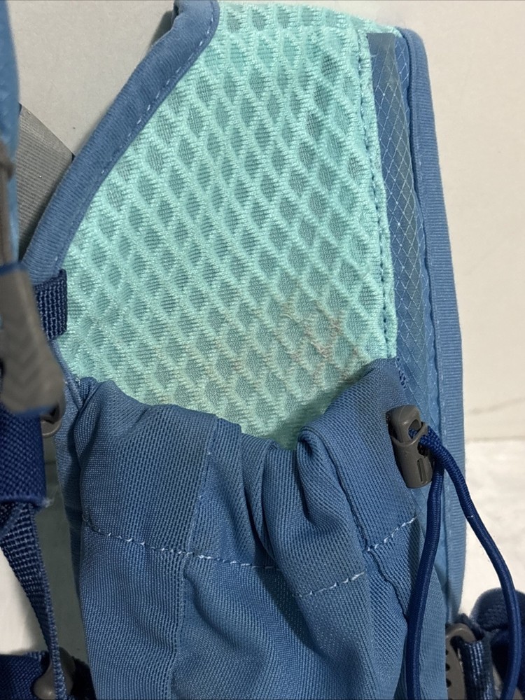 Nathan Hydration Backpack Blue Running Hiking No Bladder Stains