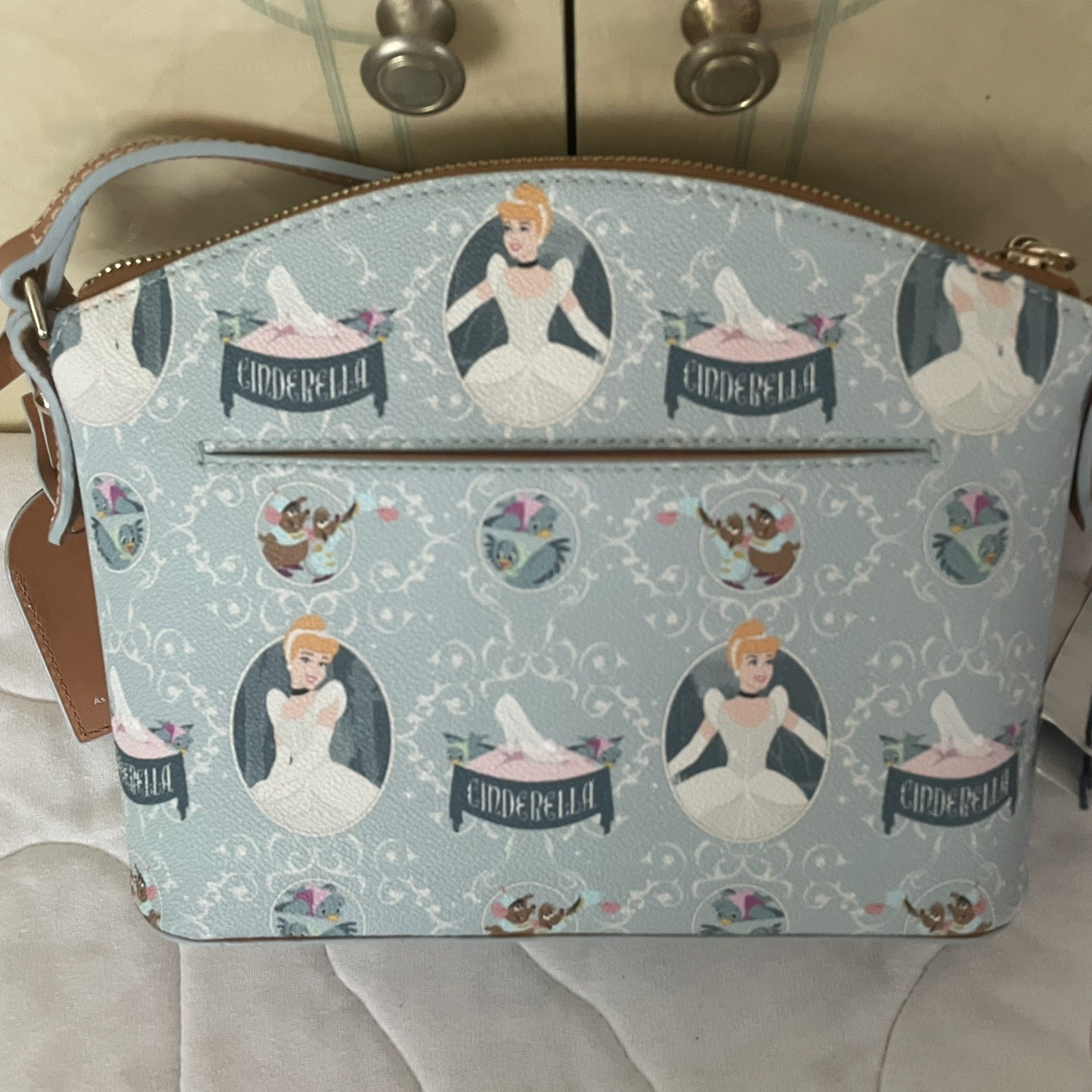Disney Dooney & Bourke Cinderella 75th Anniversary Crossbody Bag NWT