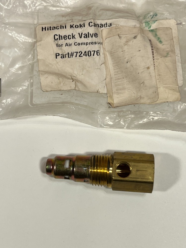 Hitachi 724076 Check Valve Ec25E