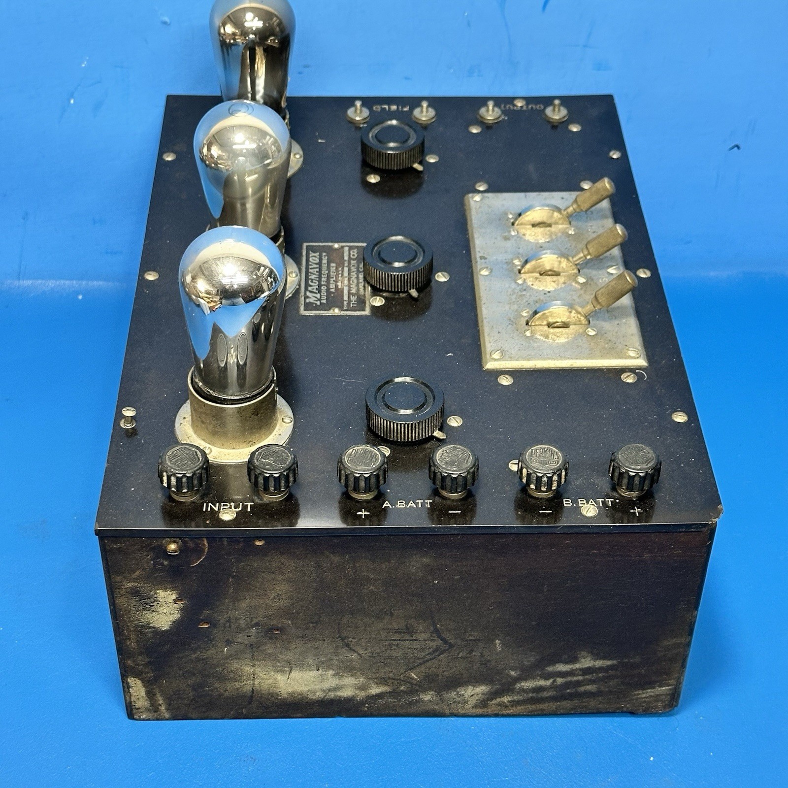 1920s MAGNAVOX AC3 AC 3 TUBE EXPOSED AMPLIFIER