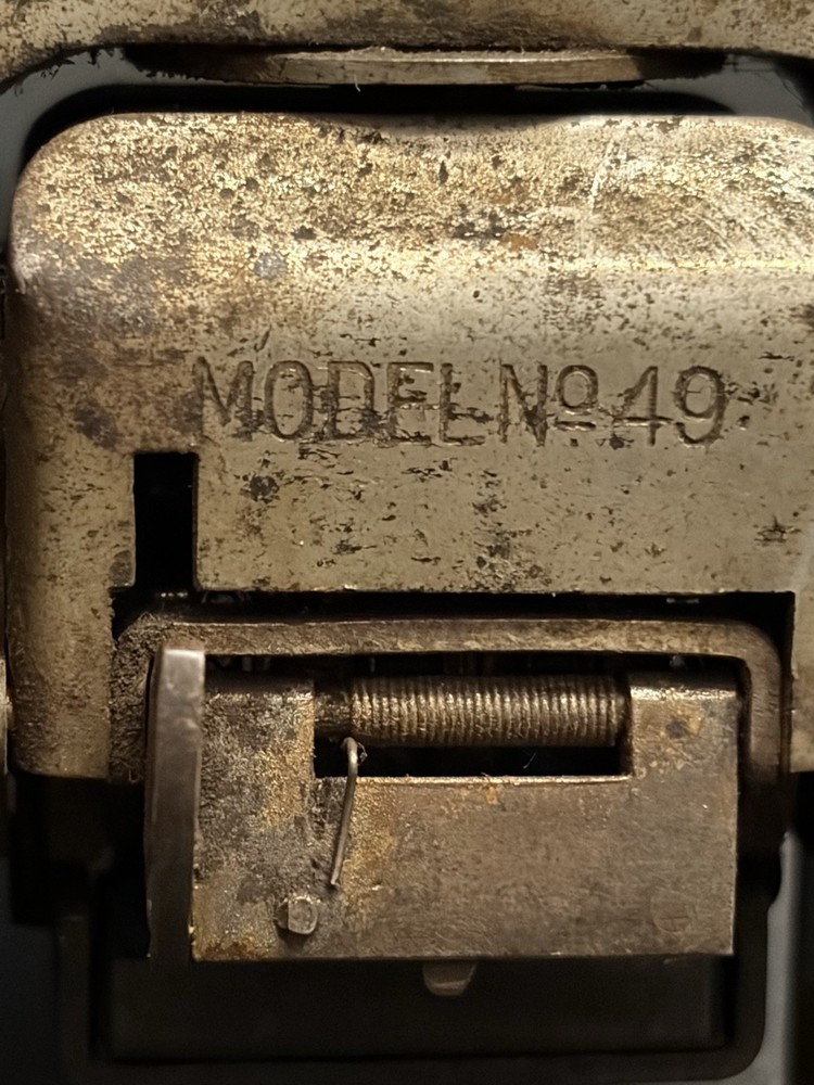 Bates Model 49 Numbering Machine Working Advances Tested 5-Digit
