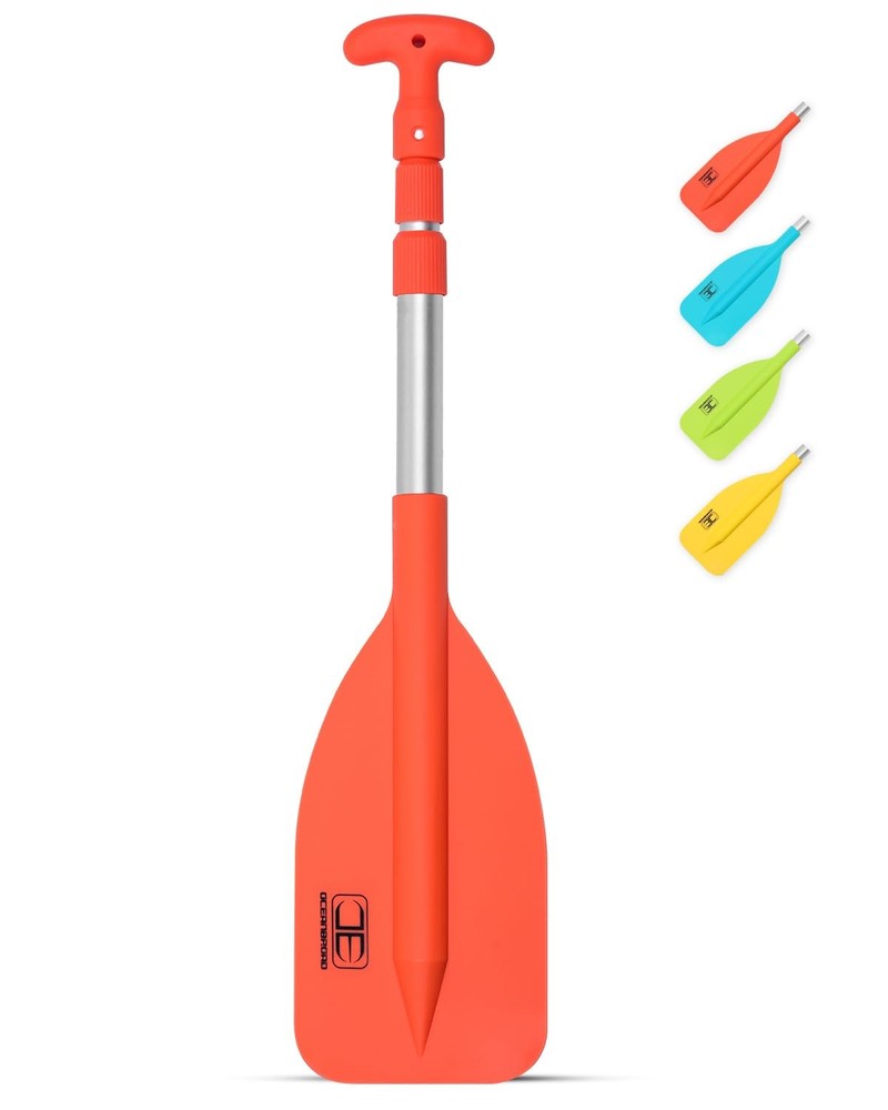 Telescoping Emergency Paddle 21''-42''（Assembling Required） Collapsible Paddl...