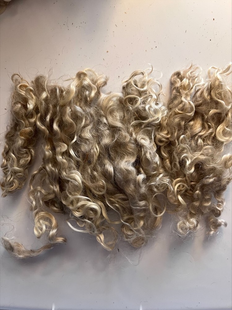 Natural Beige Mohair - 4oz washed, just needs your project