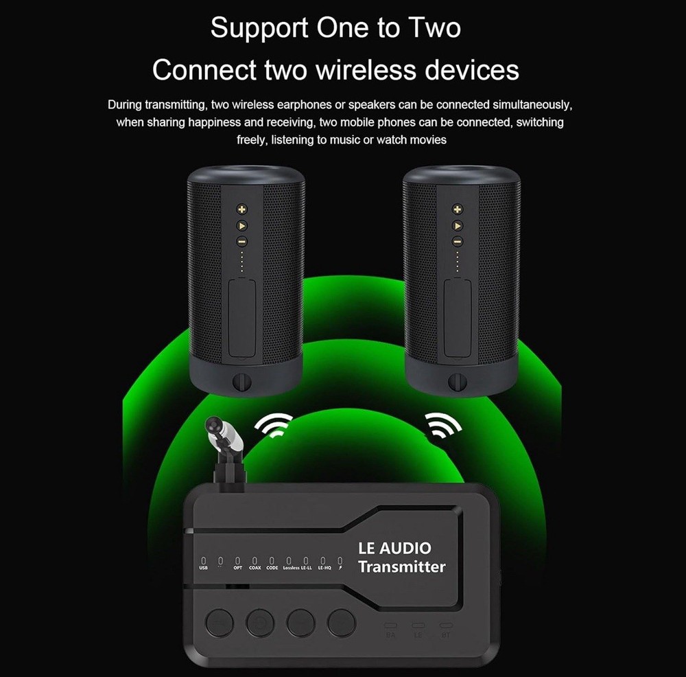LE AUDIO Multi Functional Transmitter