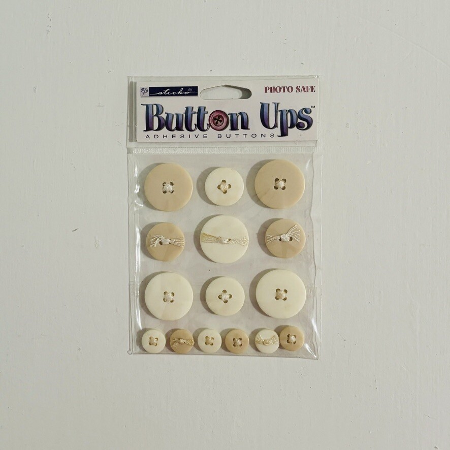 Sticko Buton Ups Adhesive Buttons