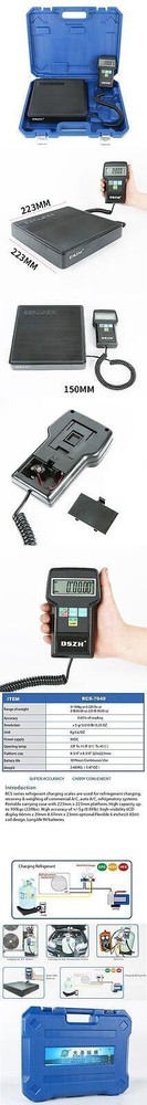Electronic LCD Display Refrigerant Charging Scale Electronics Precision RCS-7040