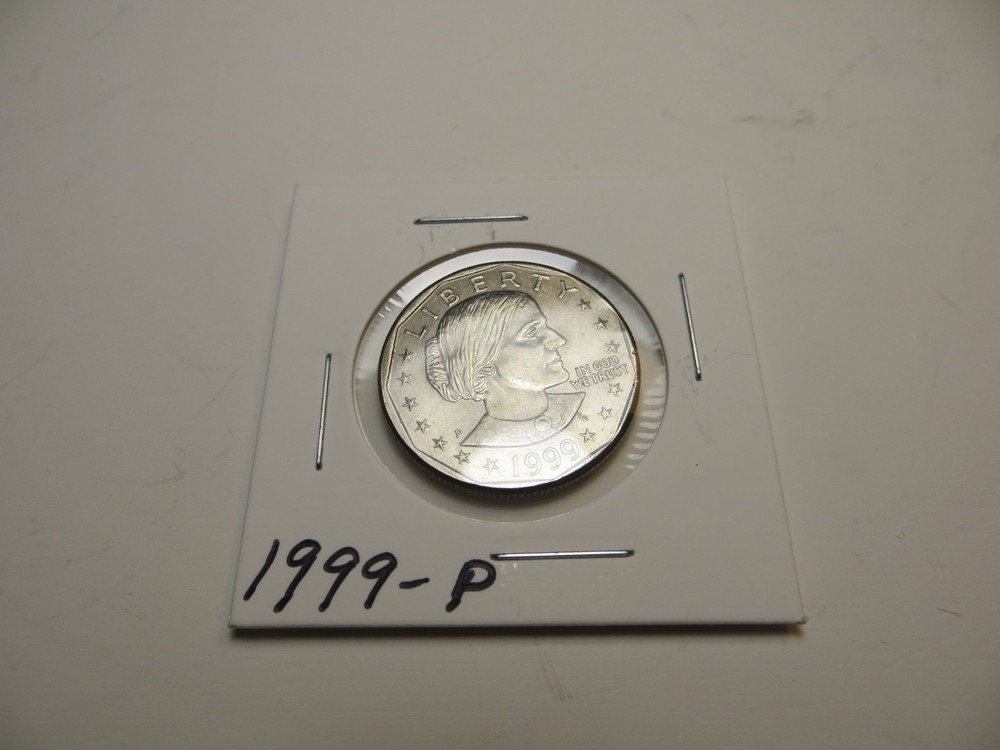 U.S. SUSAN B. ANTHONY "SMALL" MODERN DOLLAR  1999-P ~ CIRCULATION STRIKE ~ NICE!