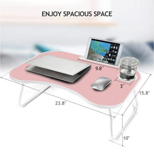 Portable computer table Portable and foldable, compact table