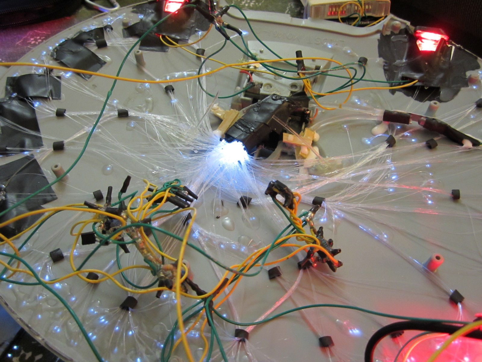 Fiber Optic Lighting Filament-50ft of each thickness: .25mm .50mm .75mm & 1.0mm