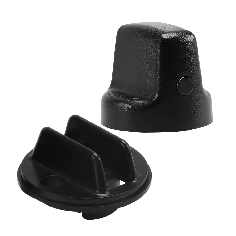 Ignition Key Knob Compatible with Mazda CX-9 MX-5 Miata, Inner & Outer Push Turn