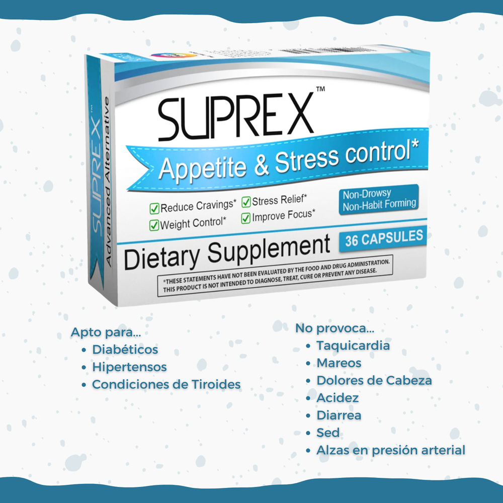 Suprex Appetite & Stress Control: 36 Capsules